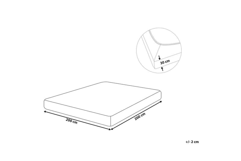 Dra-på-lakan Janbu Ljusgrön, 200x200 cm - Ljusgrön, 200x200 cm - Textilier & mattor - Sängkläder - Underlakan - Dra-på-lakan