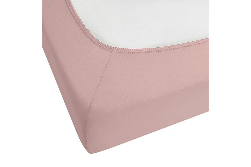 Dra-på-lakan Hofuf Rosa, 90x200 cm - Rosa, 90x200 cm - Textilier & mattor - Sängkläder - Underlakan - Dra-på-lakan