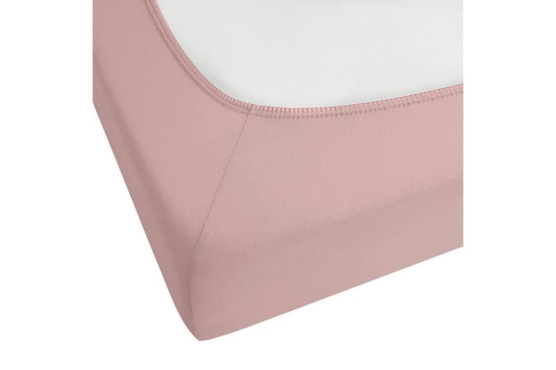 Dra-på-lakan Hofuf Rosa, 160x200 cm - Rosa, 160x200 cm - Textilier & mattor - Sängkläder - Underlakan - Dra-på-lakan