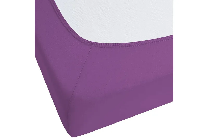 Dra-på-lakan Janbu Lila, 160x200 cm - Lila, 160x200 cm - Textilier & mattor - Sängkläder - Underlakan - Dra-på-lakan