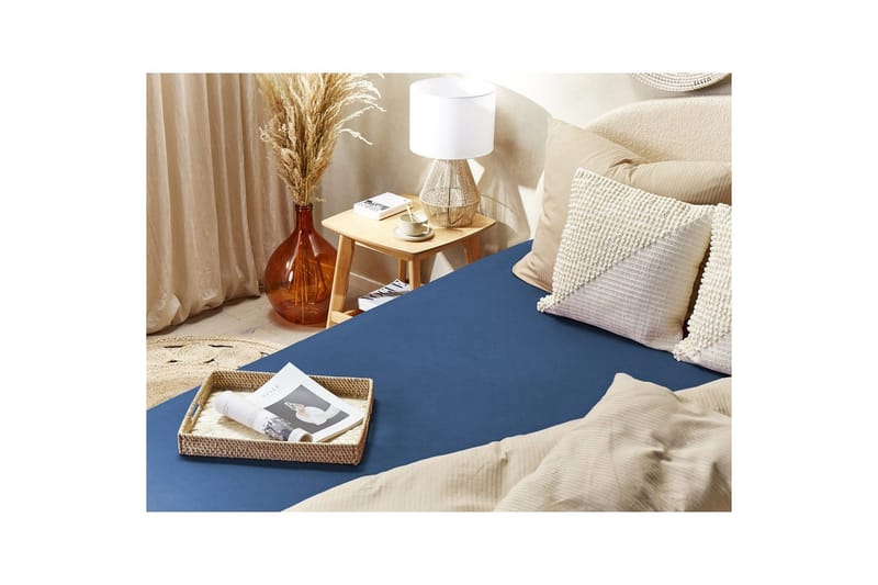 Dra-på-lakan Janbu Marinblå, 90x200 cm - Marinblå, 90x200 cm - Textilier & mattor - Sängkläder - Underlakan - Dra-på-lakan