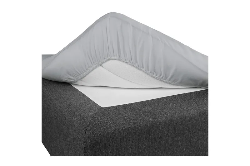 Dra-på-lakan Borganäs of Sweden - 60 x 120 cm, Ljusgrå - Textilier & mattor - Sängkläder - Underlakan - Dra-på-lakan