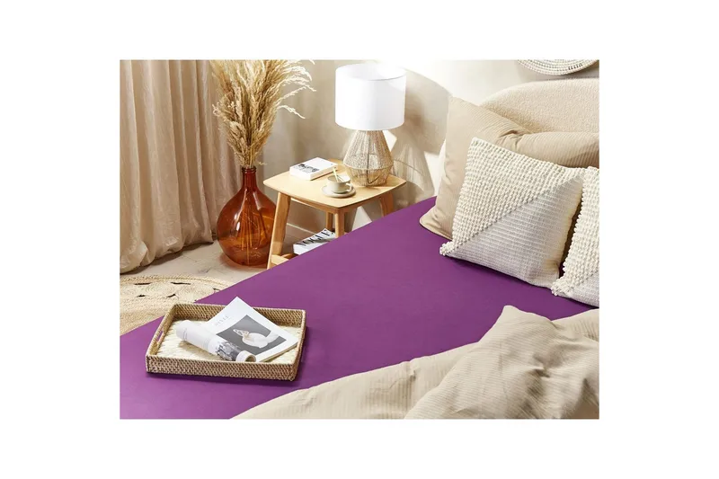 Dra-på-lakan Janbu Lila, 160x200 cm - Lila, 160x200 cm - Textilier & mattor - Sängkläder - Underlakan - Dra-på-lakan