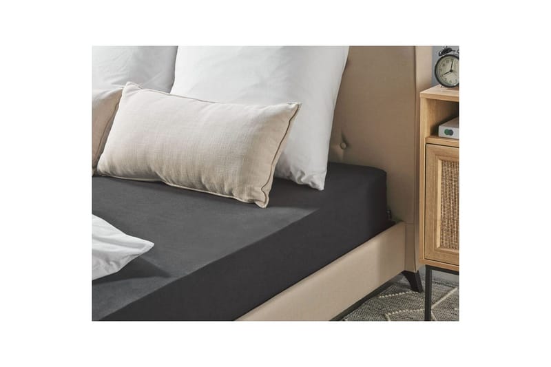 Dra-på-lakan Hofuf Svart, 140x200 cm - Svart, 140x200 cm - Textilier & mattor - Sängkläder - Underlakan - Dra-på-lakan
