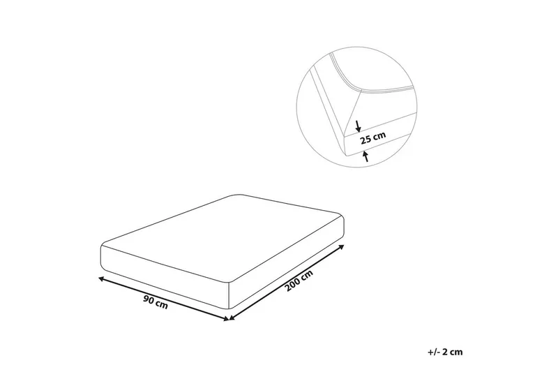 Dra-på-lakan Hofuf Rosa, 90x200 cm - Rosa, 90x200 cm - Textilier & mattor - Sängkläder - Underlakan - Dra-på-lakan