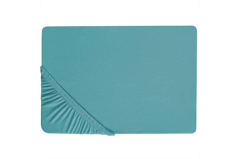 Dra-på-lakan Hofuf Turkos, 180x200 cm - Turkos, 180x200 cm - Textilier & mattor - Sängkläder - Underlakan - Dra-på-lakan