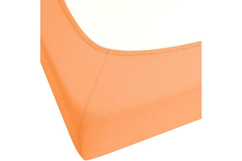 Dra-på-lakan Janbu Orange, 180x200 cm - Orange, 180x200 cm - Textilier & mattor - Sängkläder - Underlakan - Dra-på-lakan