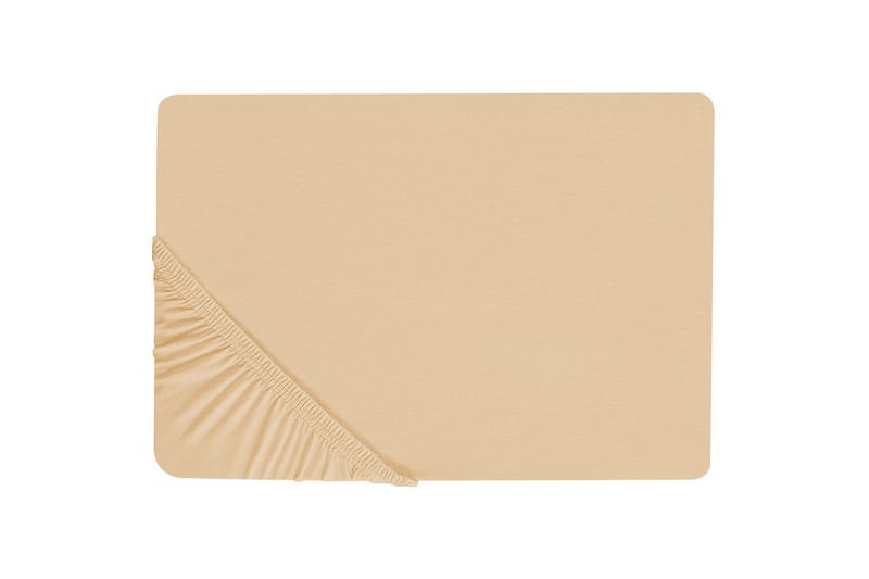 Dra-på-lakan Janbu Sandbeige, 160x200 cm - Sandbeige, 160x200 cm - Textilier & mattor - Sängkläder - Underlakan - Dra-på-lakan