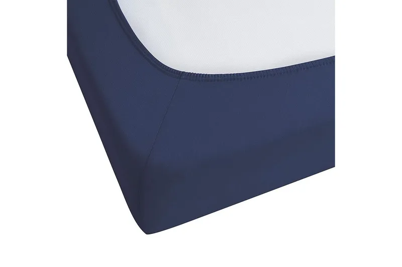 Dra-på-lakan Hofuf Blå, 180x200 cm - Blå, 180x200 cm - Textilier & mattor - Sängkläder - Underlakan - Dra-på-lakan