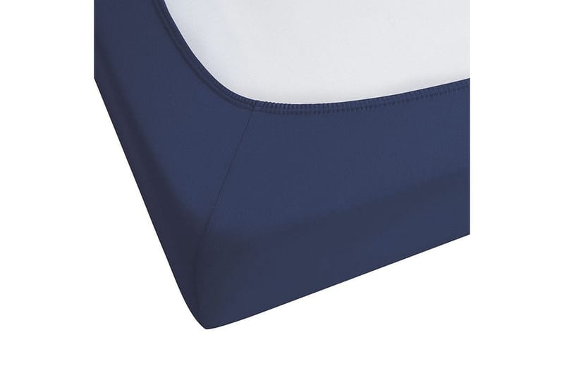 Dra-på-lakan Hofuf Blå, 160x200 cm - Blå, 160x200 cm - Textilier & mattor - Sängkläder - Underlakan - Dra-på-lakan