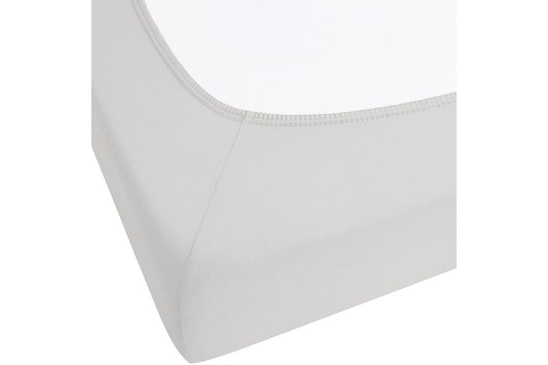 Dra-på-lakan Janbu Ljusgrå, 200x200 cm - Ljusgrå, 200x200 cm - Textilier & mattor - Sängkläder - Underlakan - Dra-på-lakan