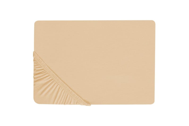 Dra-på-lakan Janbu Sandbeige, 90x200 cm - Sandbeige, 90x200 cm - Textilier & mattor - Sängkläder - Underlakan - Dra-på-lakan