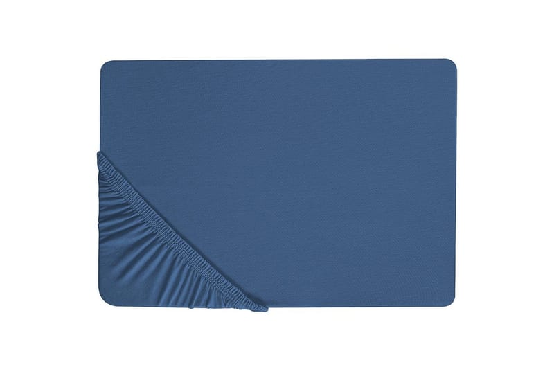 Dra-på-lakan Janbu Marinblå, 90x200 cm, Marinblå, 90x200 cm