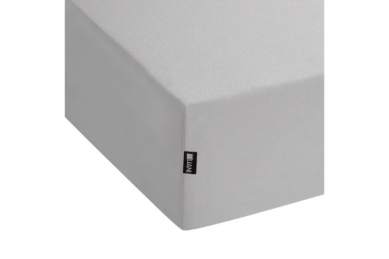 Dra-på-lakan Hofuf Grå, 140x200 cm - Grå, 140x200 cm - Textilier & mattor - Sängkläder - Underlakan - Dra-på-lakan