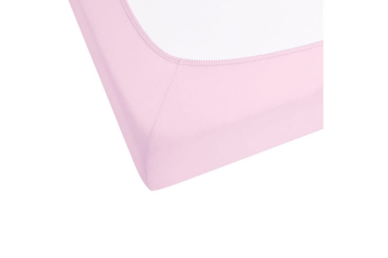 Dra-på-lakan Janbu Pastellrosa, 180x200 cm - Pastellrosa, 180x200 cm - Textilier & mattor - Sängkläder - Underlakan - Dra-på-lakan