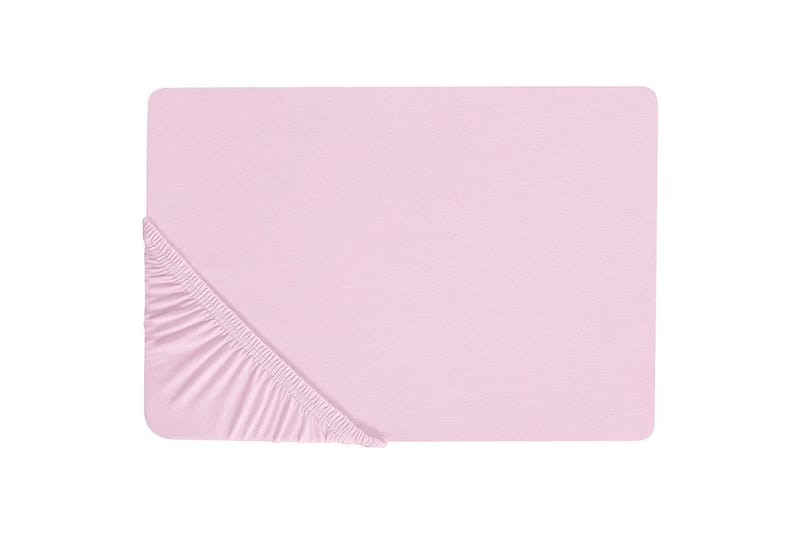 Dra-på-lakan Janbu Pastellrosa, 140x200 cm, Pastellrosa, 140x200 cm