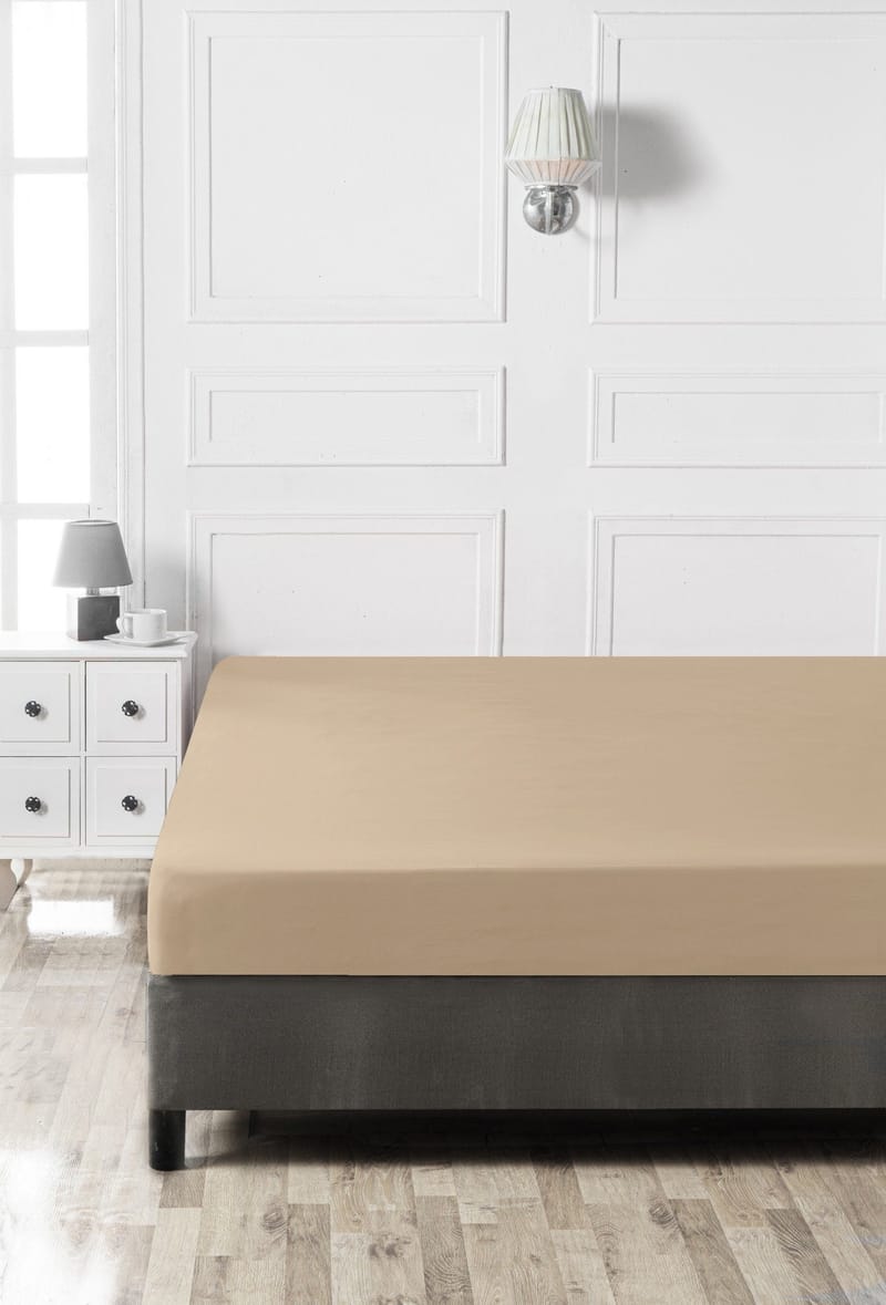 Kiyohiko Dra-på-lakan 140x190cm - Beige - Textilier & mattor - Sängkläder - Underlakan - Dra-på-lakan