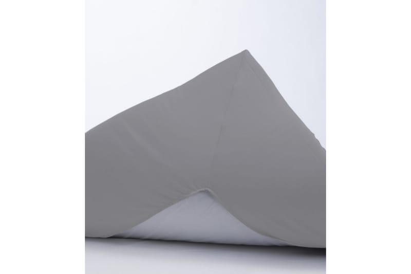 AMONY Kuvertlakan 160x200 cm Grå - Textilier & mattor - Sängkläder - Underlakan - Kuvertlakan
