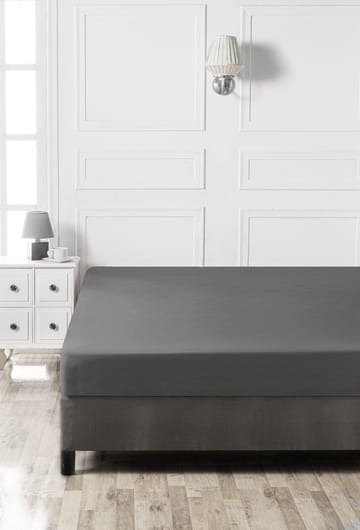Mangi Dra-på-lakan 140x190cm - Antracit - Textilier & mattor - Sängkläder - Underlakan - Dra-på-lakan