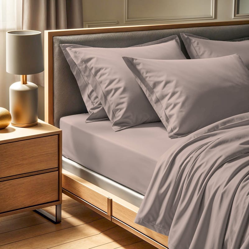 Veyloren Dra-på-lakan 140x190cm - Beige - Textilier & mattor - Sängkläder - Underlakan - Dra-på-lakan