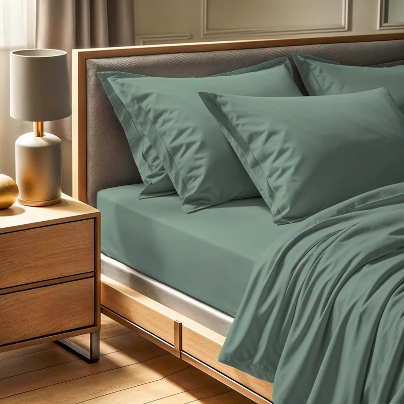 Veyloren Dra-på-lakan 140x190cm - Grön - Textilier & mattor - Sängkläder - Underlakan - Dra-på-lakan