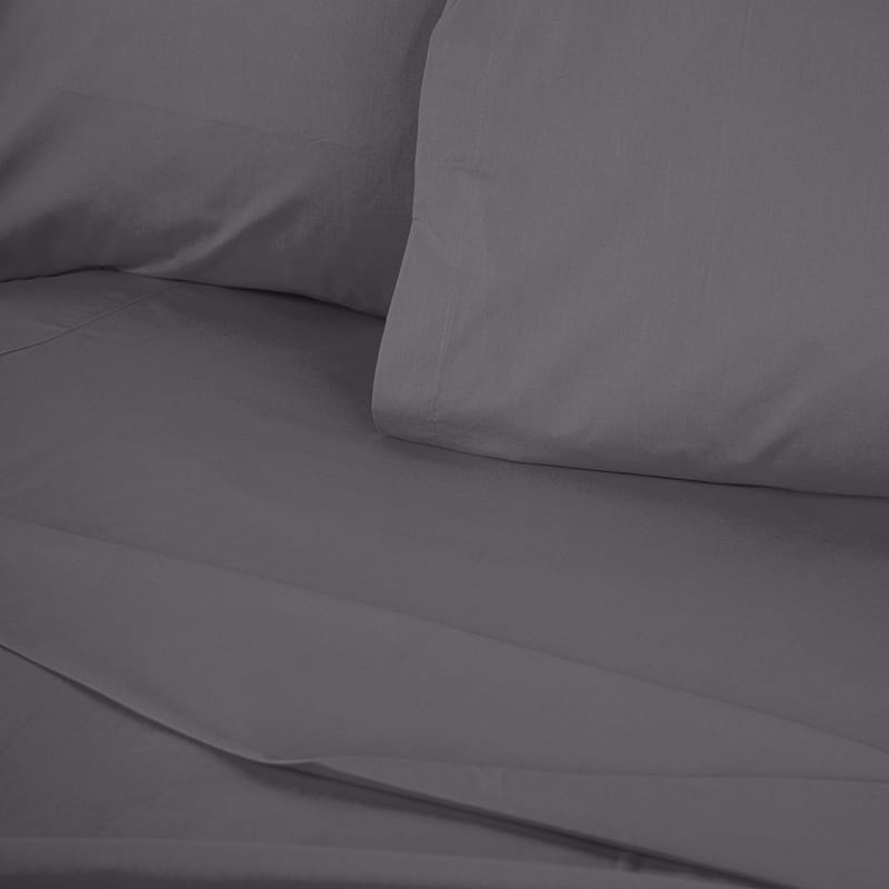 Veyloren Dra-på-lakan 140x190cm - Grå - Textilier & mattor - Sängkläder - Underlakan - Dra-på-lakan