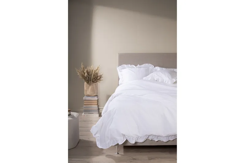 Levi Bäddset 2-Dels 220x240/50x60 cm - Vit - Textilier & mattor - Sängkläder - Bäddset & påslakanset