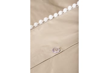 Livia Bäddset 2-Dels 150x200/50x60 cm - Beige/Vit - Textilier & mattor - Sängkläder - Bäddset & påslakanset