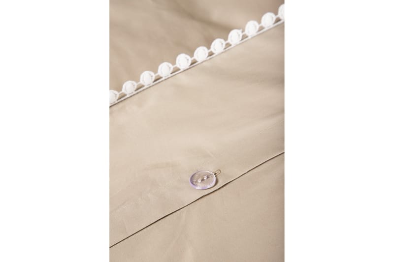 Livia Bäddset 2-Dels 150x200/50x60 cm - Beige/Vit - Textilier & mattor - Sängkläder - Bäddset & påslakanset