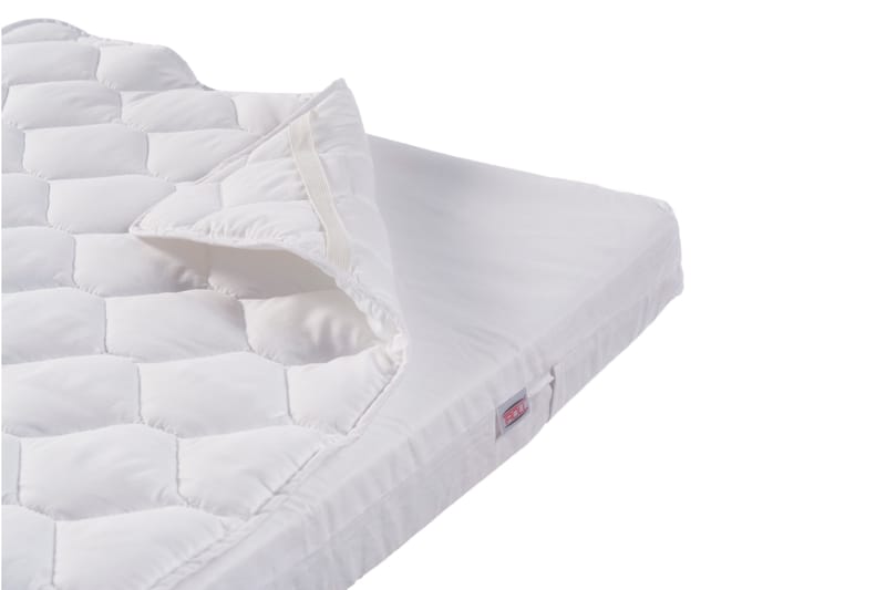 MADRASSKYDD 120x200 cm Vit - Vit - Sängkläder