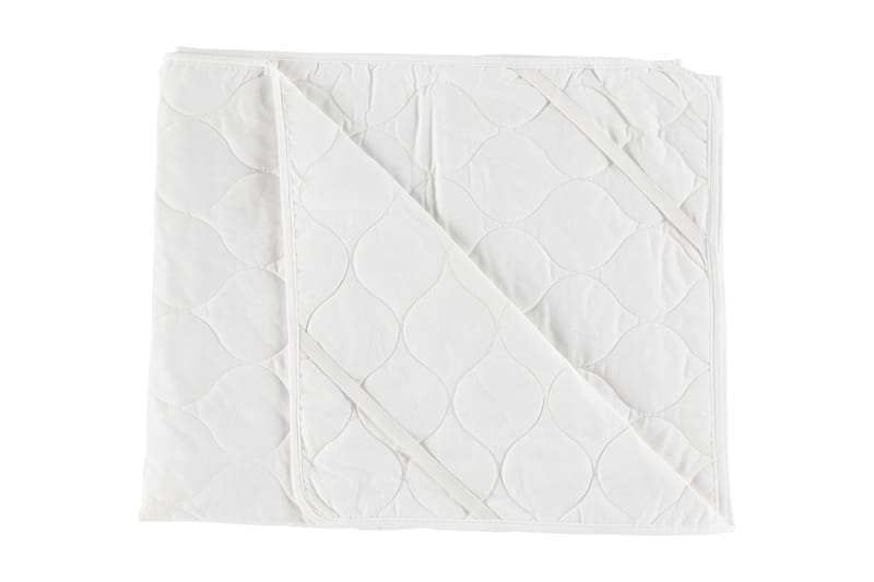TAYLA Madrasskydd 210x210 cm - Vit - Textilier & mattor - Sängkläder - Madrasskydd