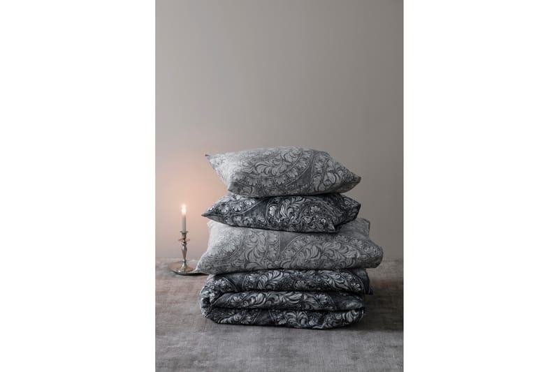 MALINA Bäddset Dubbelt 225x205 cm Grå - Textilier & mattor - Sängkläder - Bäddset & påslakanset