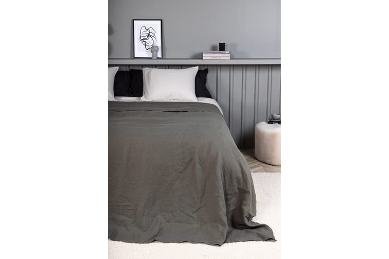 Milo Överkast 260x260 cm - Ljusgrå - Textilier & mattor - Sängkläder - Överkast