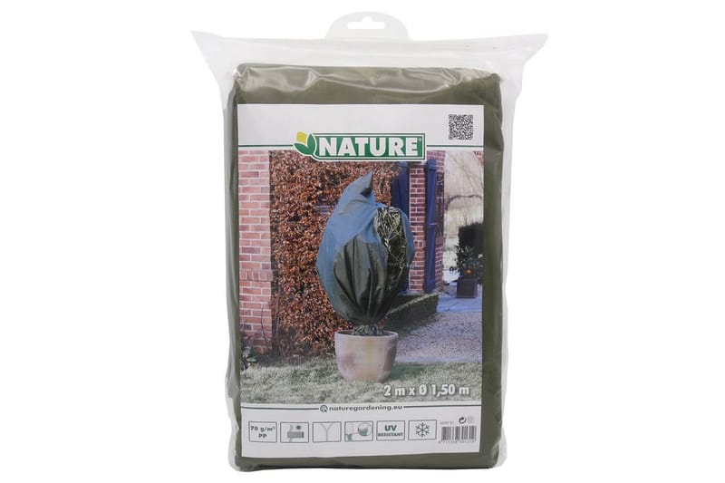 Nature Frostskydd för växter fleece 70 g/m grön 1,5x2 m - Täcke - Enkeltäcke - Sängkläder