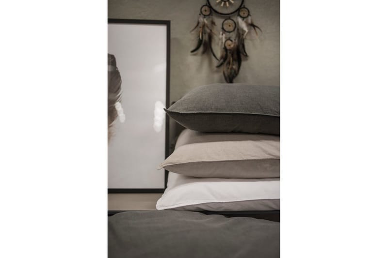 Örngott Washed 50 x 60 cm - Grå - Textilier & mattor - Sängkläder - Örngott