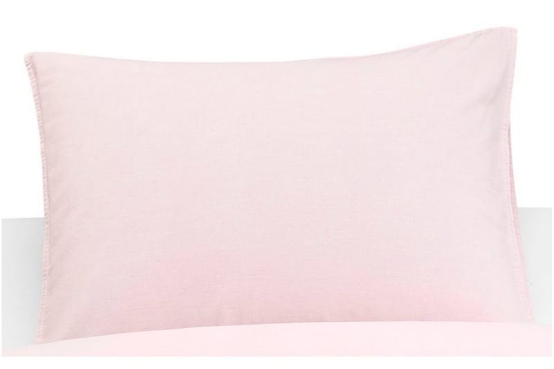 Örngott Washed 50 x 60 cm, Rosa