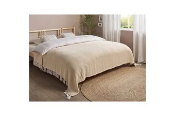 Sängöverkast Toutli Beige, 220x240 cm - Beige, 220x240 cm - Textilier & mattor - Sängkläder - Överkast - Överkast dubbelsäng
