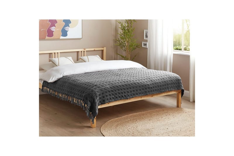 Sängöverkast Bere Grå, 150x220 cm - Grå, 150x220 cm - Textilier & mattor - Sängkläder - Överkast