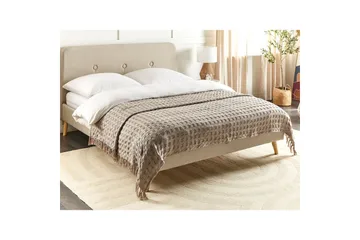 Sängöverkast Bere Taupe, 200x220 cm - Taupe, 200x220 cm - Textilier & mattor - Sängkläder - Överkast