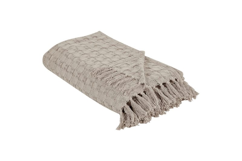 Sängöverkast Bere Taupe, 200x220 cm - Taupe, 200x220 cm - Textilier & mattor - Sängkläder - Överkast