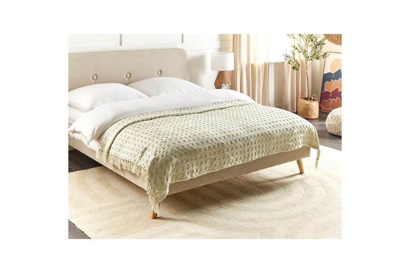 Sängöverkast Bere Vit, 150x200 cm - Vit, 150x200 cm - Textilier & mattor - Sängkläder - Överkast