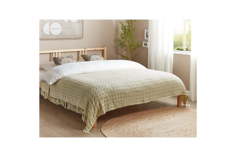 Sängöverkast Bere Vit, 200x220 cm - Vit, 200x220 cm - Textilier & mattor - Sängkläder - Överkast