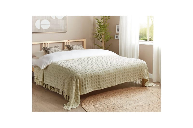 Sängöverkast Bere Vit, 220x240 cm - Vit, 220x240 cm - Textilier & mattor - Sängkläder - Överkast