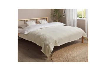 Sängöverkast Chagyl Ljusbeige, 200x220 cm - Ljusbeige, 200x220 cm - Textilier & mattor - Sängkläder - Överkast
