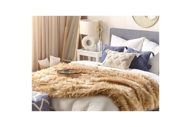 Sängöverkast Delice Ljusrun - Ljusrun - Textilier & mattor - Sängkläder - Överkast