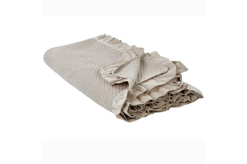Sängöverkast Hatton Beige, 200x240 cm - Beige, 200x240 cm - Textilier & mattor - Sängkläder - Överkast