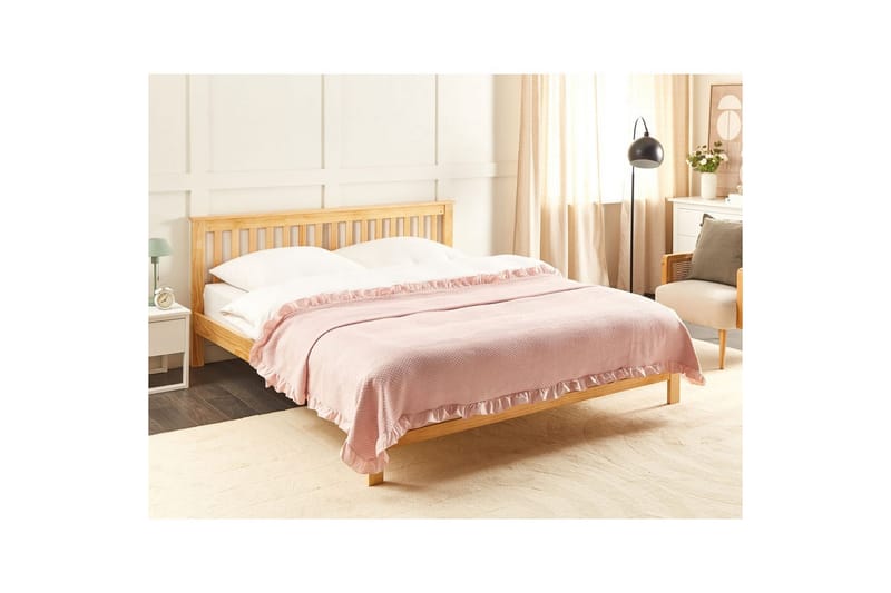 Sängöverkast Hatton Rosa, 200x220 cm - Rosa, 200x220 cm - Textilier & mattor - Sängkläder - Överkast