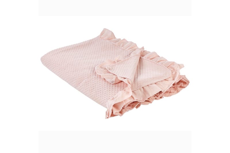 Sängöverkast Hatton Rosa, 220x240 cm - Rosa, 220x240 cm - Textilier & mattor - Sängkläder - Överkast