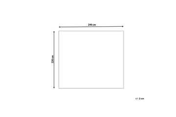 Sängöverkast Hatton Vit, 240x220 cm - Vit, 240x220 cm - Textilier & mattor - Sängkläder - Överkast