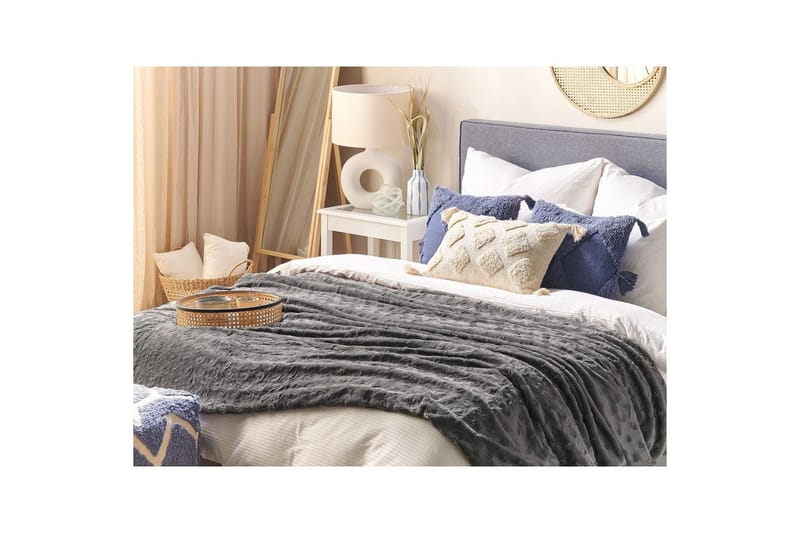 Sängöverkast Kandilli Grå/vit - Grå/vit - Textilier & mattor - Sängkläder - Överkast